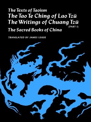 cover image of The Texts of Taoism, Part I